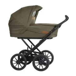 Best Classic - Stel: Sort - Overdel: Olive/Cognac Barnevogne