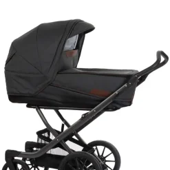 Hot Free - Stel: Carbon - Overdel: Melange/Brown Barnevogne