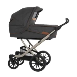 Discount Free - Stel: Champagne - Overdel: Graphic Black/Cognac Barnevogne