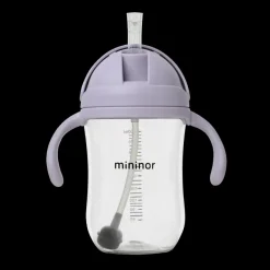 Hot Sugerørskop Tritan 330 ml - Lilac Flower Madkasser &Amp; Drikkedunke