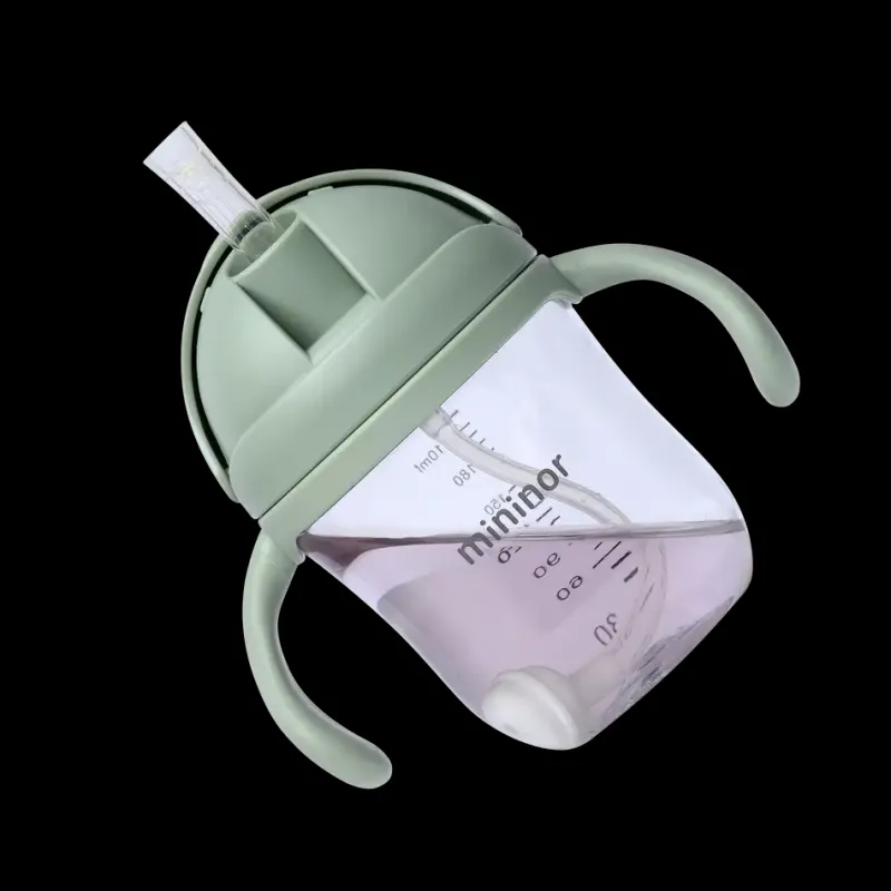 Clearance Sugerørskop Tritan 330 ml - Rhubarb Madkasser &Amp; Drikkedunke