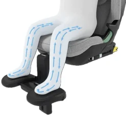 Palm inkl. Fodstøtte - Sort Autostole - Barn