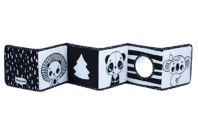 Online Double Sided Book Black & White Decor Aktivitetslegetøj