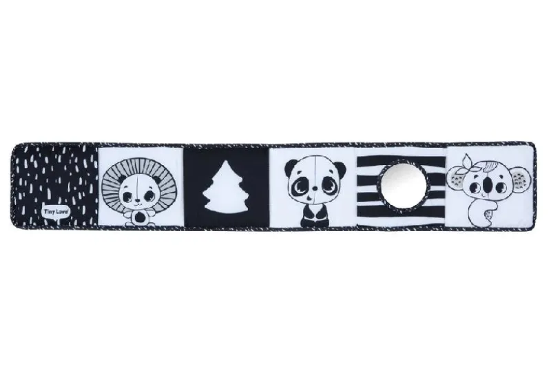 Online Double Sided Book Black & White Decor Aktivitetslegetøj