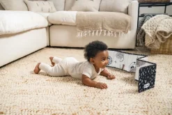 Online Double Sided Book Black & White Decor Aktivitetslegetøj