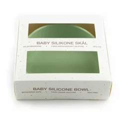 Hot Silikone Skål Støvet Grøn Service