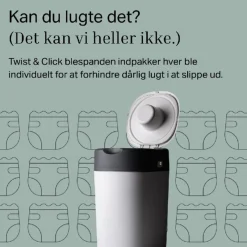 Clearance Tommee Tippee Twist & Click Blespand - Hvid Blespande