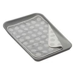 Hot Topper til Matty/Wally - Organic - Cool grey Børn Badeslag &Amp; Håndklæder|Tekstiler