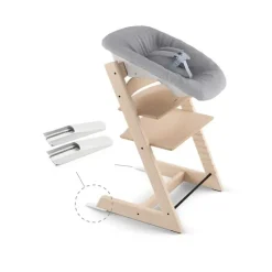 Online Tripp Trapp Newborn set - grey Børn Højstole|Børnemøbler