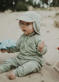 New UV Jogger Pants - Olive Green (18-24m) Badetøj