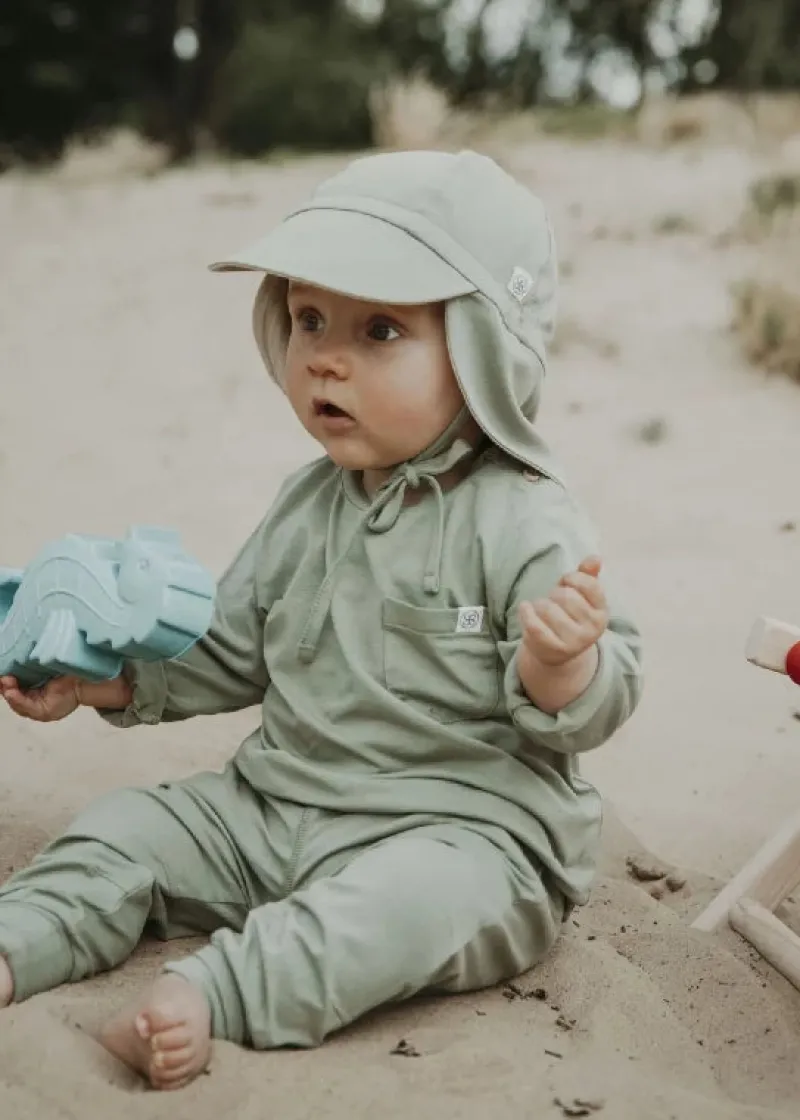 New UV Jogger Pants - Olive Green (18-24m) Badetøj