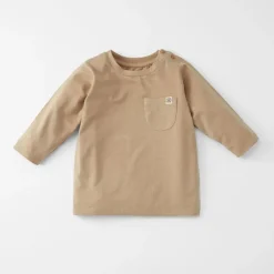 Clearance UV Longsleeve - Peanut Brown (18-24m) Badetøj