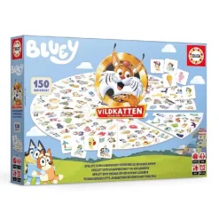 Discount Vildkatten - Bluey Edition Spil &Amp; Puslespil