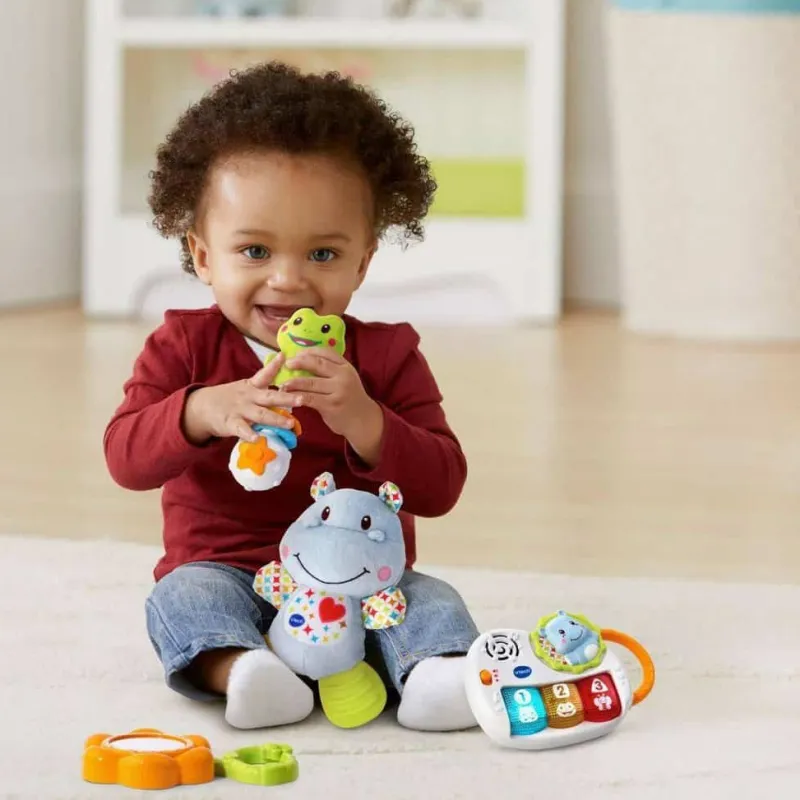 Online Vtech Baby 4 - i - 1 Baby gavesæt Rangler|Aktivitetslegetøj