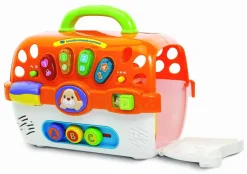New Vtech Baby transportboks m. plyshvalp DK Aktivitetslegetøj