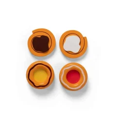 Wienerbrød - 4 Ass. Trælegetøj|Træmad