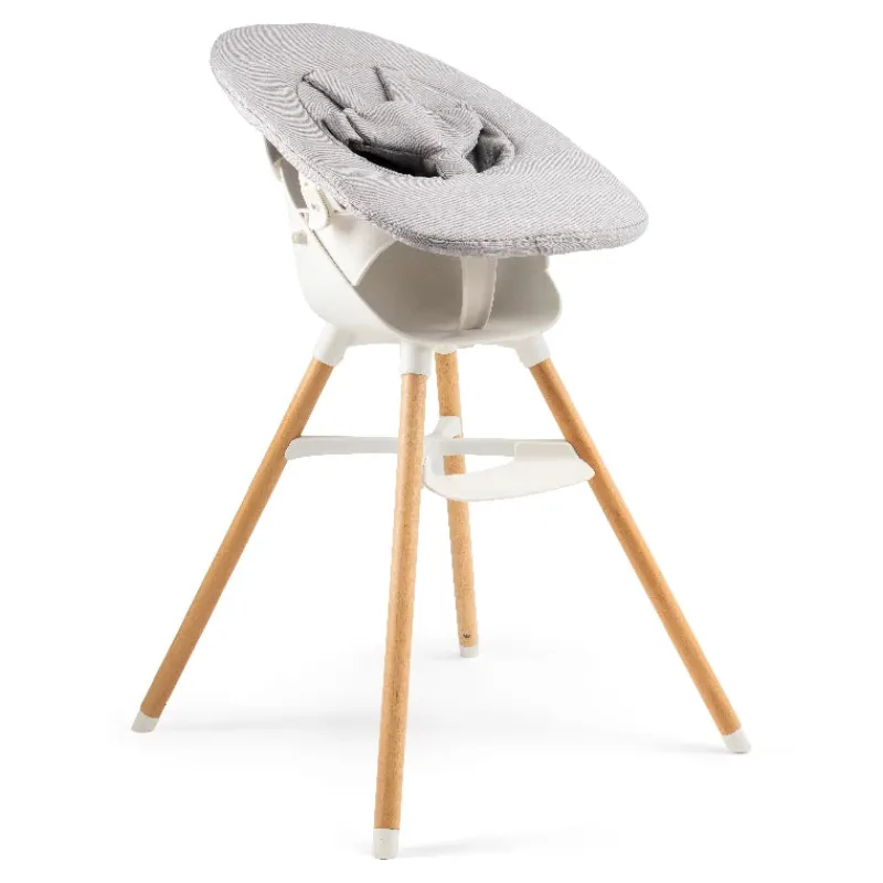 Outlet Newborn - Vanilla/Natural/Gray Børn Højstole|Børnemøbler